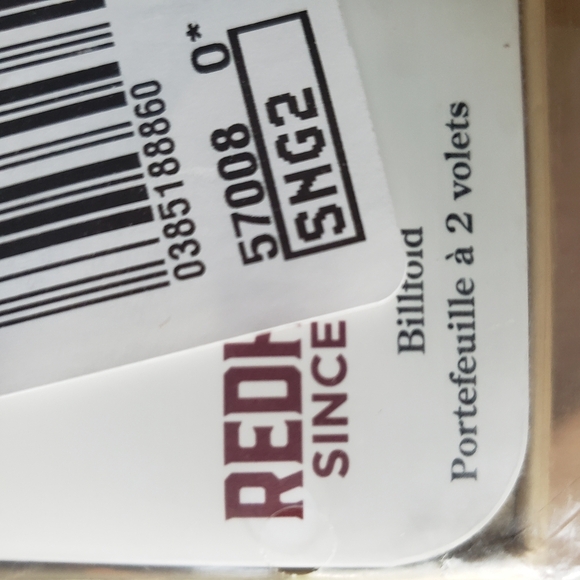 READHEAD Bison Leather Billfold Walet Brown Factory Sealed - Picture 5 of 6